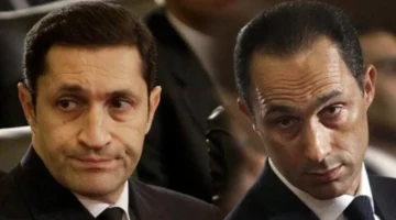 حضور بارز.. علاء وجمال مبارك يشاركان في عزاء والد محمد رمضان بمسجد الشرطة وسط نجوم الفن والإعلام